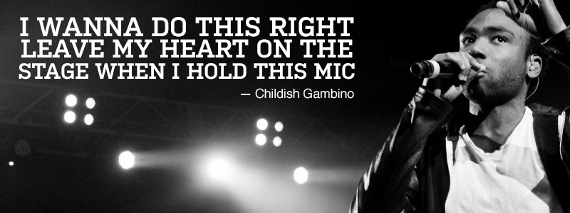 Childish Gambino | Lyric | Quote