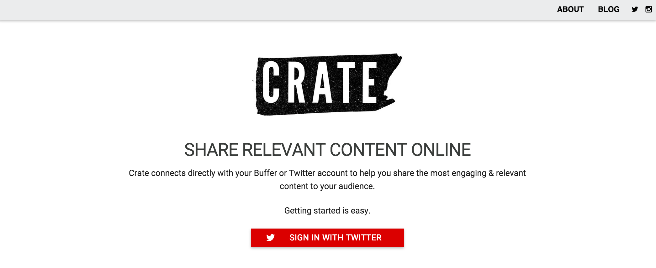 Crate: A Buffer Suggestions Replacement For Sharing Content