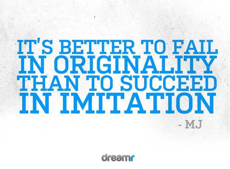 Inspirational Quote | Originality | Jackson