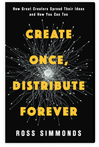Create Once Distribute Forever Book Cover